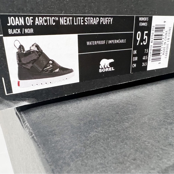 SOREL JOAN OF ARCTIC NEXT LITE STRAP PUFFY BOOTS - Picture 15 of 16